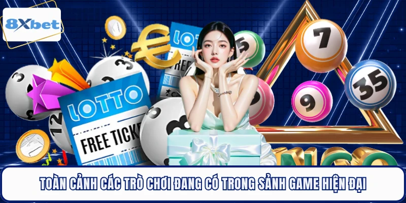Toàn cảnh các trò chơi đang có trong sảnh game hiện đại